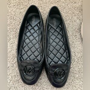 Michael Kors black leather shoes